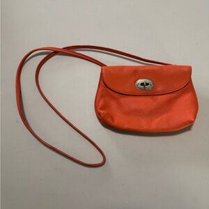 Fossil Monica Crossbody Bag in Monarch Orange